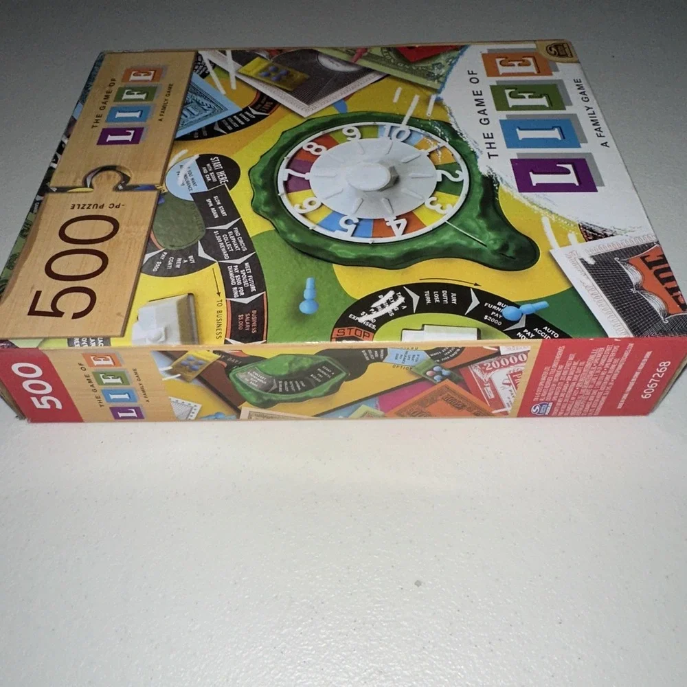 The Game Of Life Spin Master Puzzles‎ 500 Piece 24x18